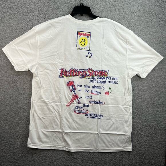 Urban Outfitters Rolling Stone Magazine White T-Shirt Dress - Picture 6 of 9